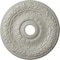 Ekena Millwork Swindon Ceiling Medallion (Fits Canopies up to 6 1/8"), 24"OD x 4"ID x 1 1/2"P, Pot of Cream CM24SWPCF - alternate 1